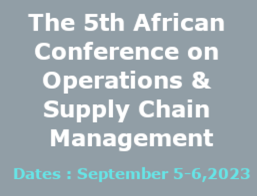 The 5th African Conference on Operations & Supply Chain Management